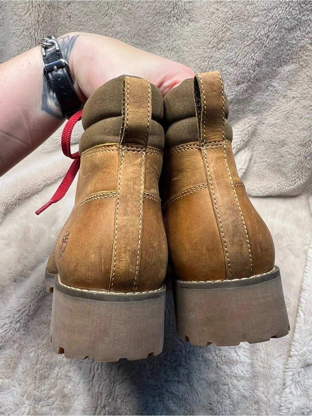Timberland Women's Ellendale Mid Lace-Up Boots size 11